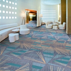 Custom Design Luxury Wall To Wall Axminster Wool Carpet Hotel use
