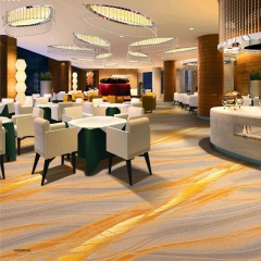 Custom Design Luxury Wall To Wall Axminster Wool Carpet Hotel use
