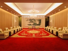 80%Wool 20% Nylon Axminster Hotel Banquet Hall Carpet Wall to Wall Carpet