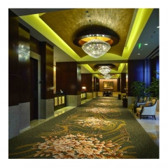 Magnificent Colors Fire-resistant Axmister Banquet Hall Carpet for 5 Star Hotel