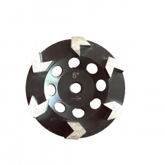 arrow-seg diamond cup wheel for concrete grinding