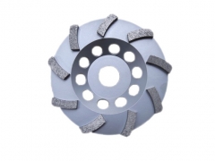 single turbo diamond cup wheel for concrete grinding