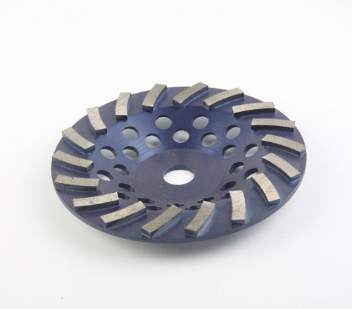 double turbo diamond cup wheel for concrete grinding