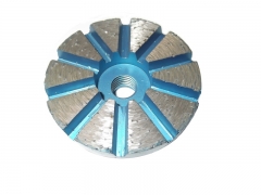 3" metal bond floor grinding plates (10 segments)