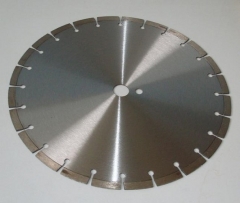 Laser welding diamond saw blade for road