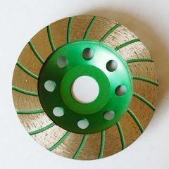 turbo diamond cup wheel for stone
