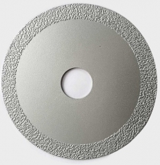 Vauum brazing continuous saw blade for stone