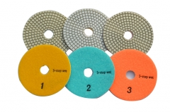 3-Step polishing pad for ceramic-wet