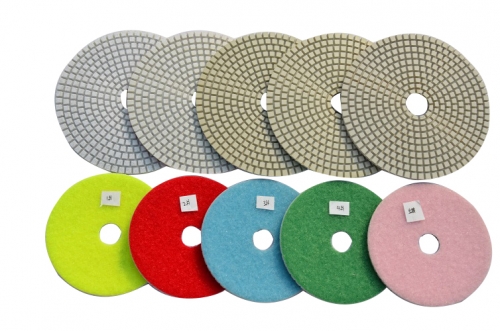 5-Step polishing pad for ceramic-dry