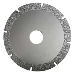 vacuum brazing segmented diamond blade for stone