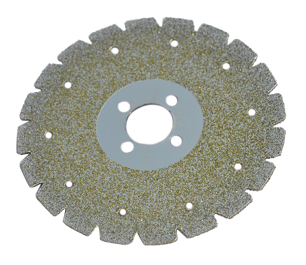 electroplating diamond cutting disc