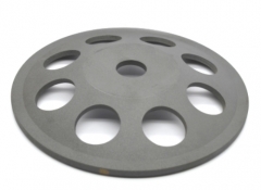 PCD cup wheel for concrete floor preparation