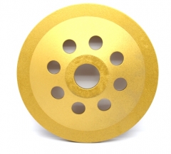 PCD cup wheel for concrete floor preparation