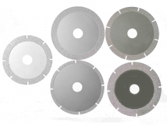 vacuum brazing segmented diamond blade for stone