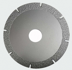 vacuum brazing segmented diamond blade for stone