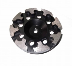 T-seg diamond cup wheel for concrete grinding
