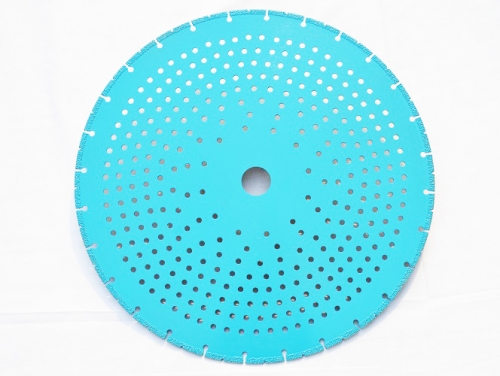 vacuum brazing diamond saw blade for metal cutting(silent type)