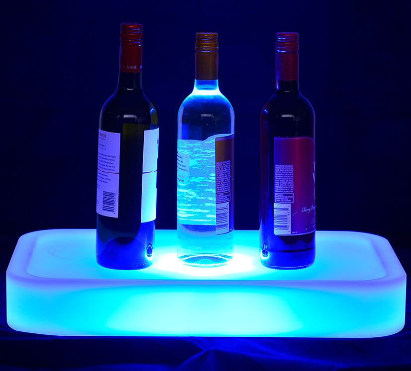 Jixi hot sale apporved FDA PE led display for wine