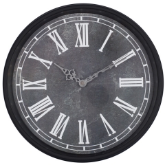 Metal wall clock