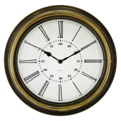 Iron wall clock