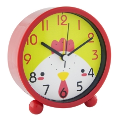 Plastic table alarm clock