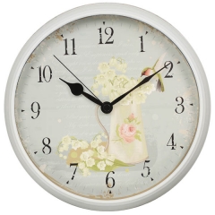 Plastic wall clock