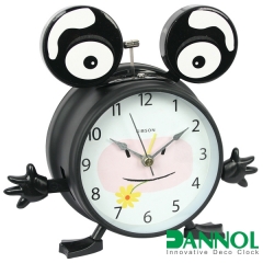 Animal shape metal alarm clock