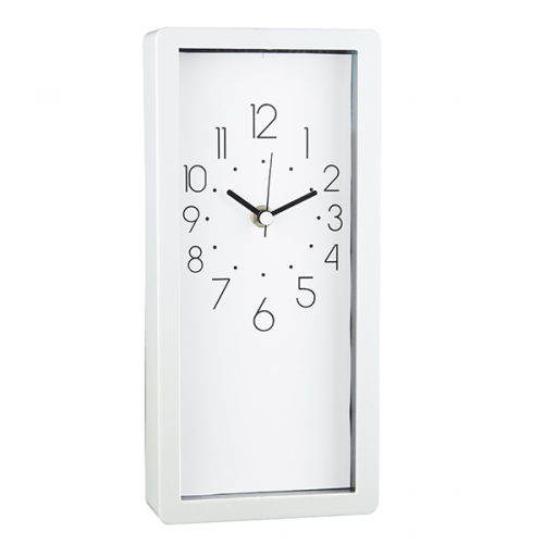 Plastic wall clock and table clock 2in1