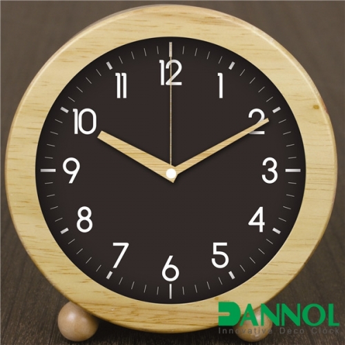 Wooden Table Alarm Clock