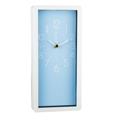 Plastic wall clock and table clock 2in1