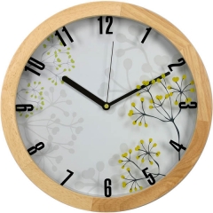 Wooden wall clock