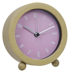 Wooden Table Alarm Clock