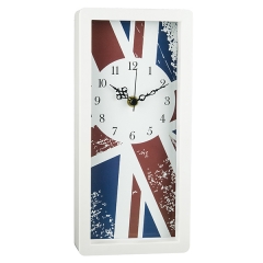 Plastic wall clock and table clock 2in1