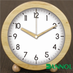 Wooden Table Alarm Clock