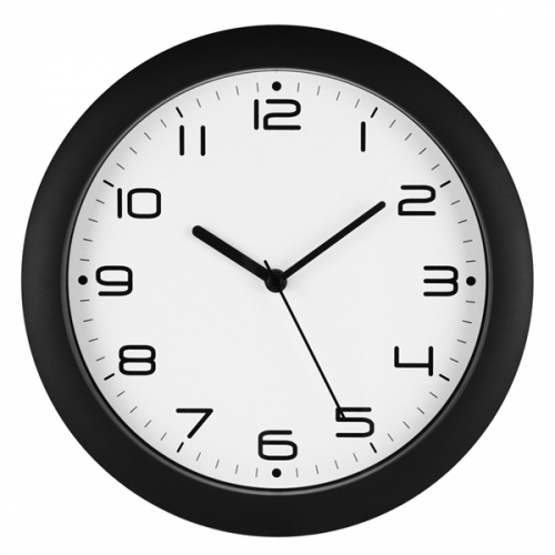 plastic office wall clock