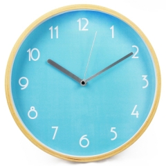 Wooden wall clock