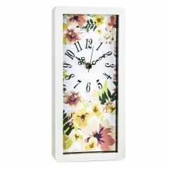 Plastic Wall Clock and Table Clock 2 in 1