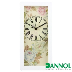 Wooden Wall Clock and Table Clock 2 in 1