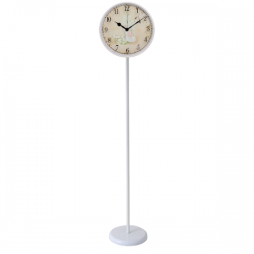 Iron floor standing clock