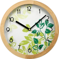 Wooden wall clock