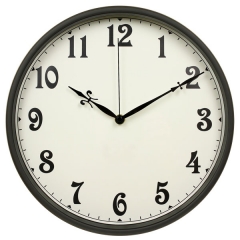 Metal wall clock