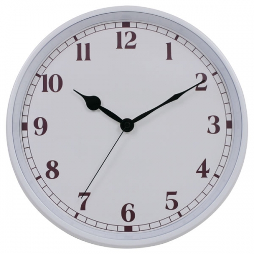 Metal wall clock