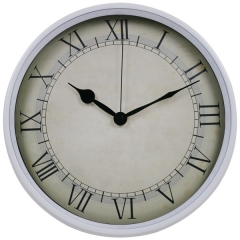 Metal wall clock