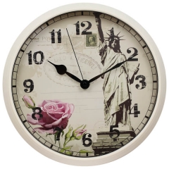 Plastic wall clock