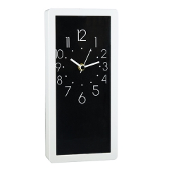 Plastic wall clock and table clock 2in1