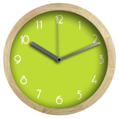 Wooden wall clock