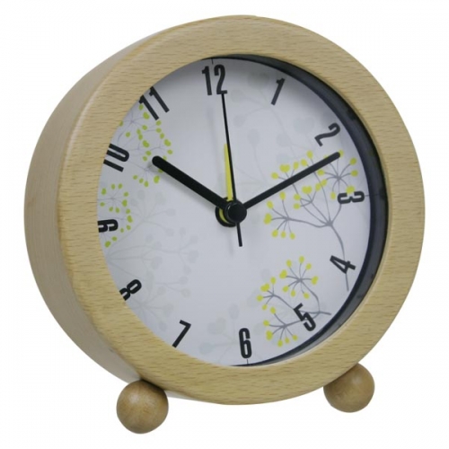 Wooden Table Alarm Clock