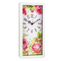 Plastic Wall Clock and Table Clock 2 in 1