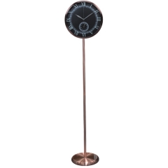 Iron floor standing clock