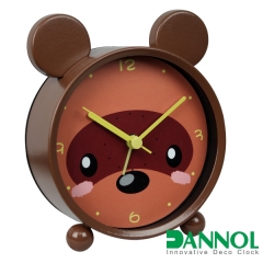 Animal shape metal alarm clock